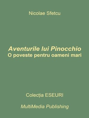 cover image of Aventurile lui Pinocchio